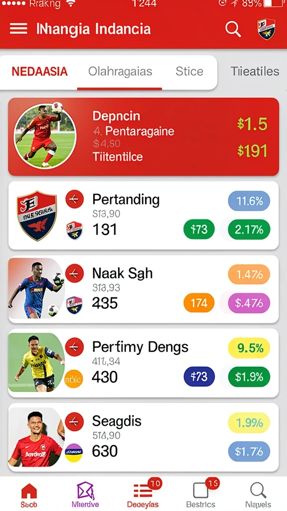 evip2 - Tampilan awal yang mengesankan dengan menu navigasi yang jelas.