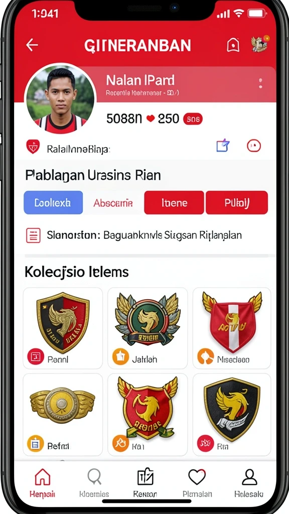 hargatoto - Tampilan utama yang menarik dan intuitif.